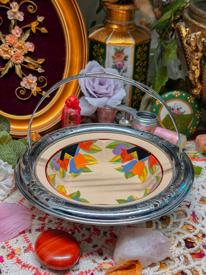 Farberware art deco handled ashtray✨