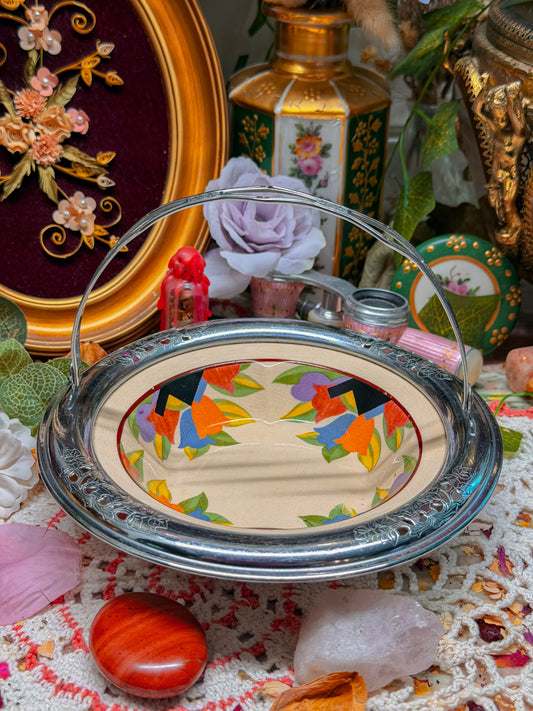Farberware art deco handled ashtray✨