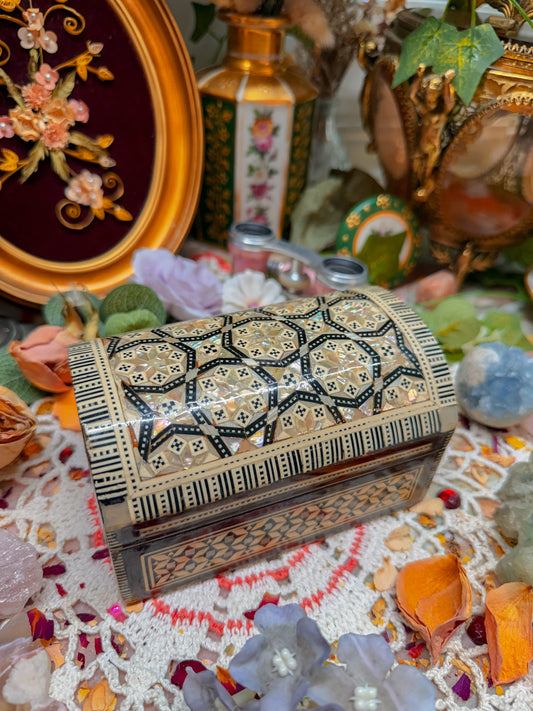 Mother of Pearl and wood stash✨