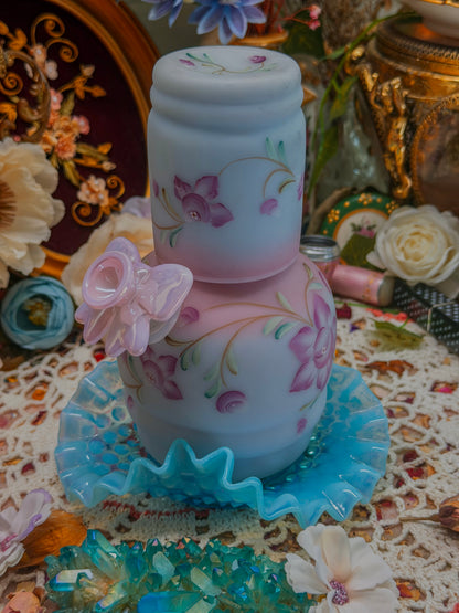 RARE limited edition Burmese Fenton set!!!✨