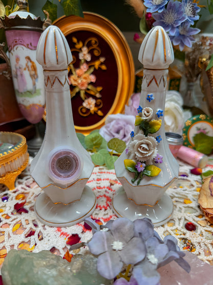 3D floral German made pipes✨