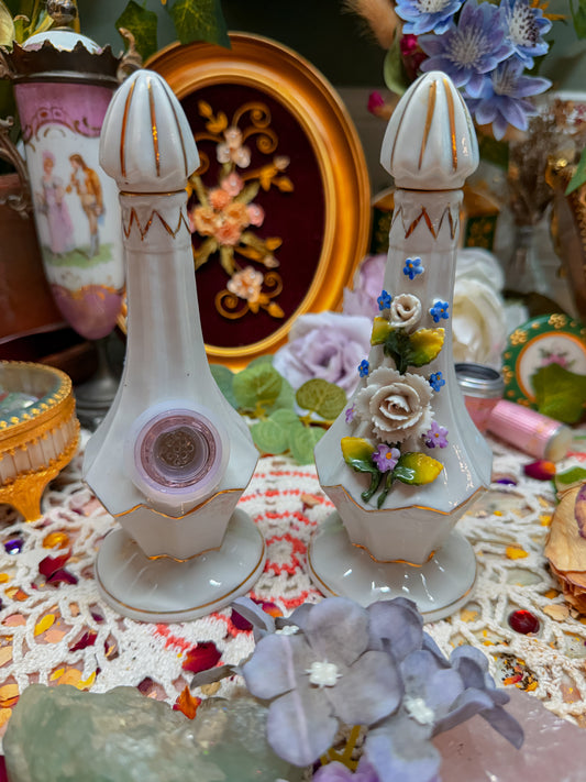 3D floral German made pipes✨