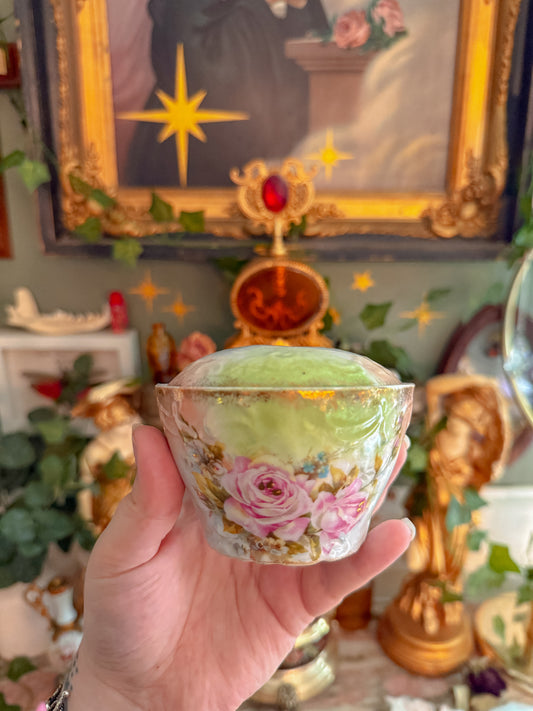 Bavarian lidded ashtray