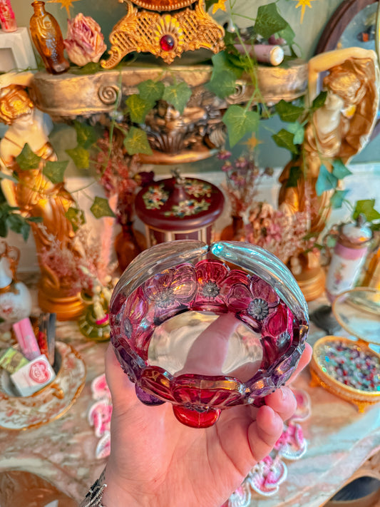 Floral handled ashtray✨