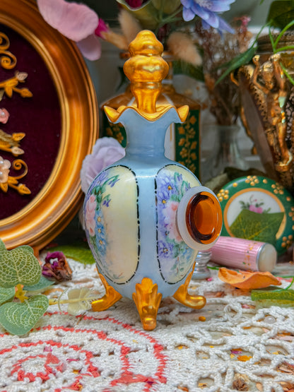 Hand painted Limoges French pipe✨