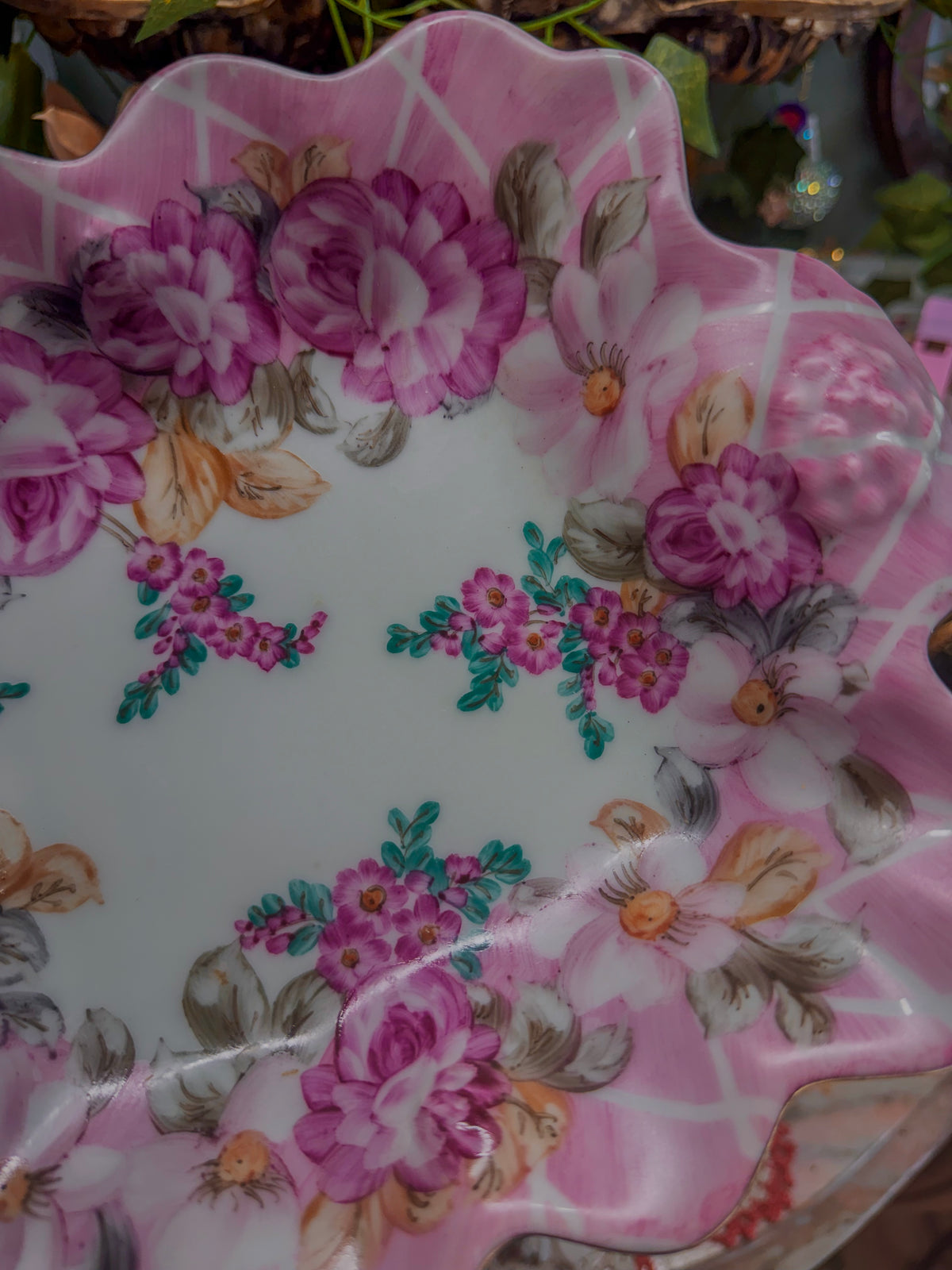 Baum bros floral tray✨