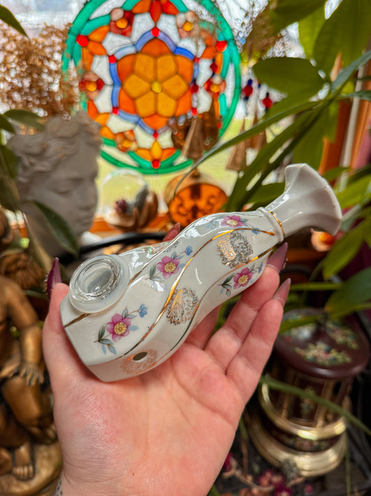 Floral Japanese pipe✨