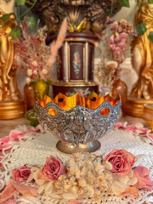Silver plated ashtray/dish
