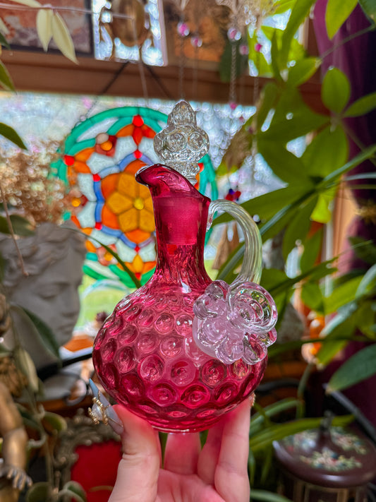 Cranberry cruet