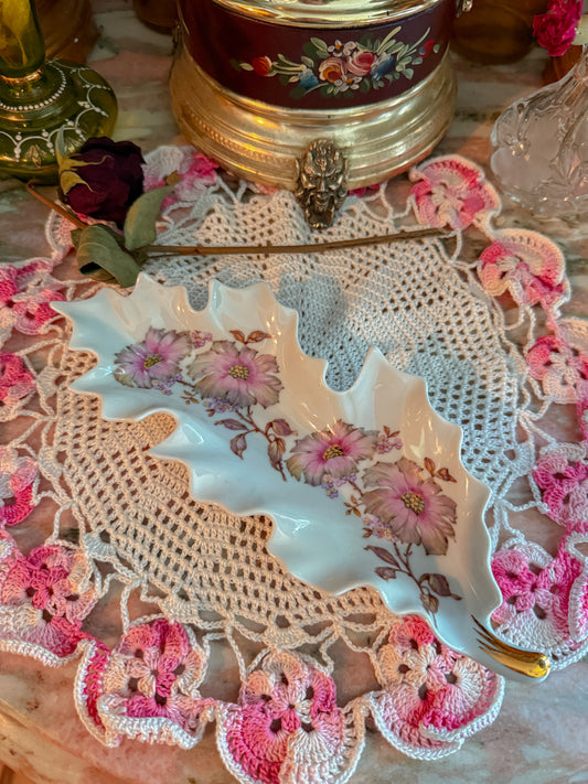 Leaf floral ashtray✨