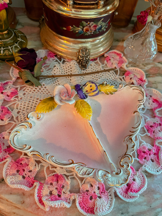 3D floral ashtray✨