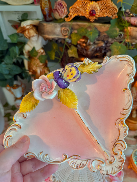 3D floral ashtray✨
