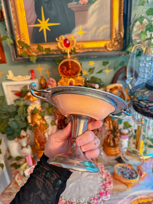 Sterling silver pedestal ashtray✨
